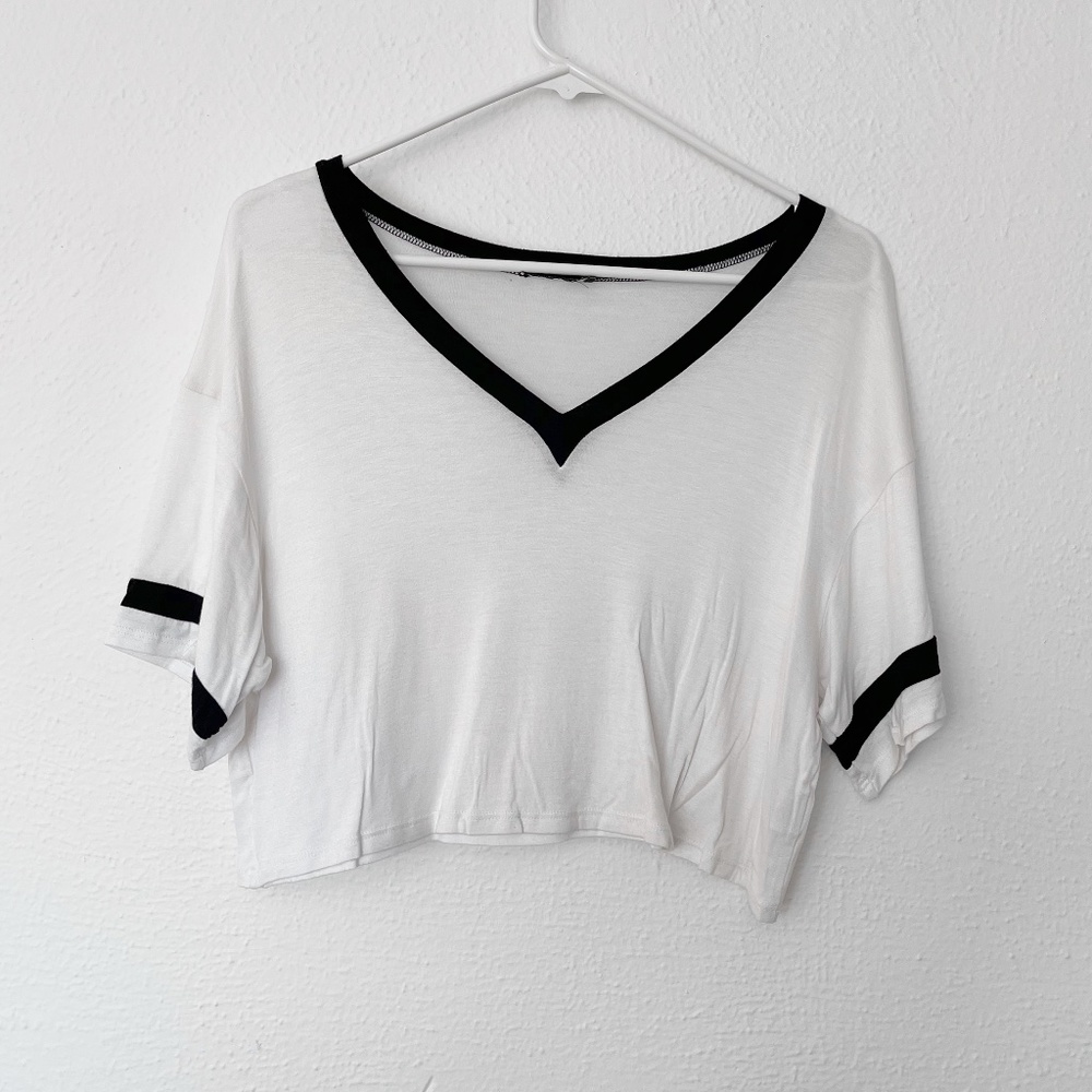 Neon Moon Sheer Crop Top